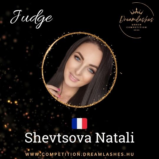 Dreamlashes&Brow Competition 2024 Judge _ Shevtsova Natali