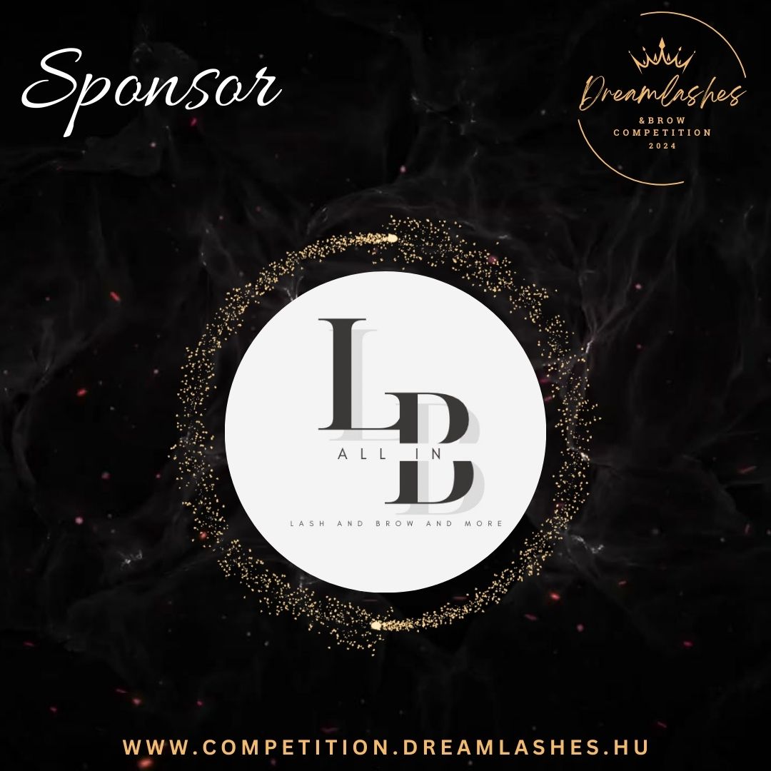 Dreamlashes&Brow Competition 2024 Sponsor _ All in Lash & Brow