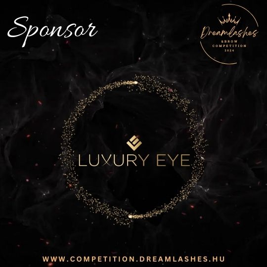Dreamlashes&Brow Competition 2024 Sponsor _ Luxury Eye